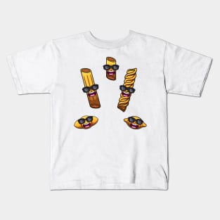 Cool Pasta And Macaroni Kids T-Shirt